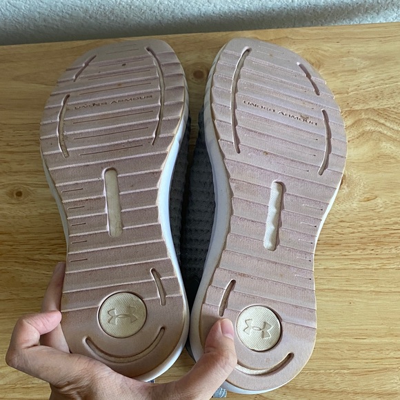 Under Armour Women’s Charcoal Knit Sneakers - Picture 10 of 10